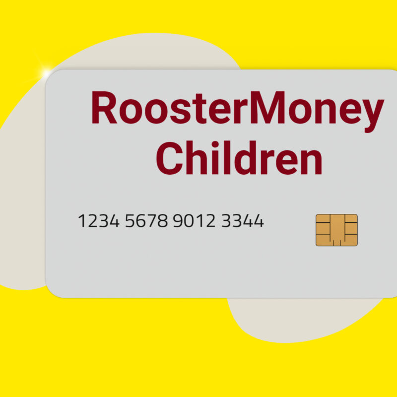 Prepaid debit card - RoosterMoney - Children