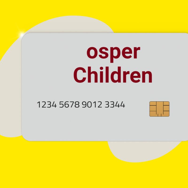 osper prepaid debit - Children